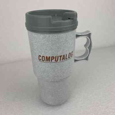 [Travel Mug] Computalog, Plastic, Grey Brown