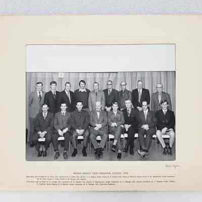[Photo] Regina District Joint Industrial Council, BW, Cardboard Frame, 1972