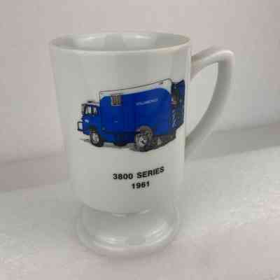 [Mug] 3800 Series, Schlumberger, Ceramic, White Blue, 1961