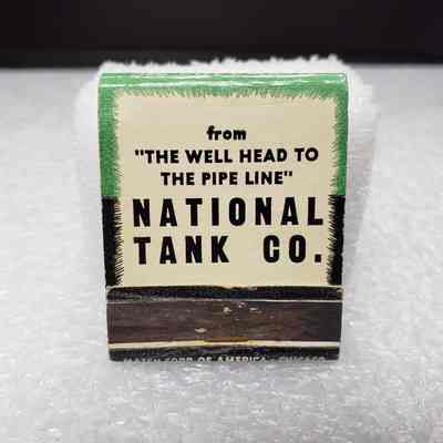 [Matchbook] International Petroleum Exposition 1953, 20-strike, Green Black - Front: View of front cover