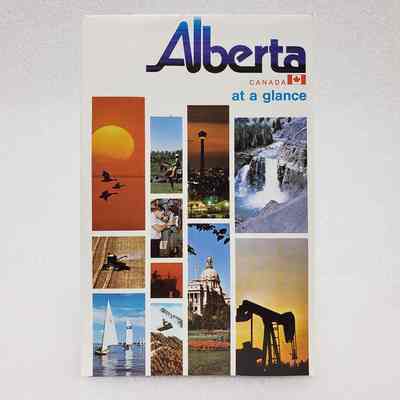 [Pamphlet] "Alberta At a Glance", Information Guide, c.1972