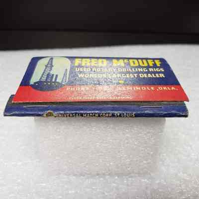 [Matchbook] Fred McDuff, 40-strike, Blue Red Yellow - Manumark: View of manumark