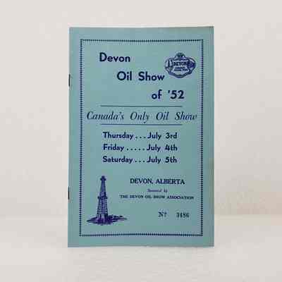 [Programme] "Devon Oil Show of '52", No. 3486