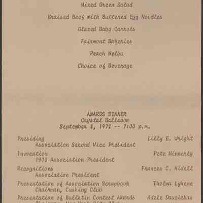 Scan of Programme, Interior
