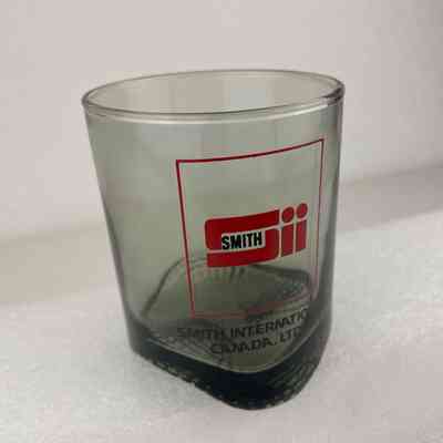 [Whisky Glass] Smith International Canada Ltd., Black Glass, Red