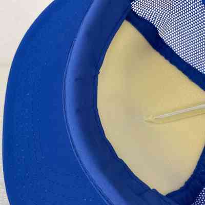 Close-Up of Interior. Sweatband and Foam Padding behind Crown