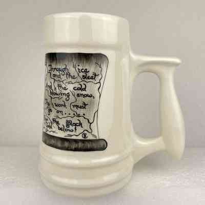 View of Tankard, Back