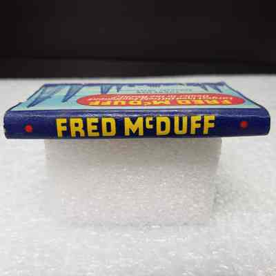 [Matchbook] Fred McDuff, 40-strike, Blue Red Yellow - Saddle: View of saddle