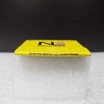 [Matchbook] McCullough Services/NL Industries, Yellow - Manumark: View of manumark