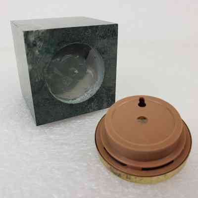 View of Thermometer, Components Separated