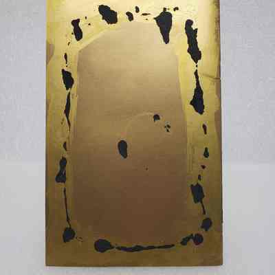 Back cover with adhesive damage