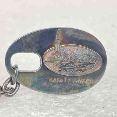 Close-Up of Keychain Fob, Front