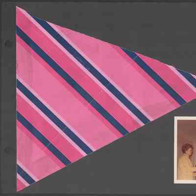 Scan of Scrapbook Page In Situ