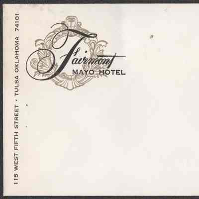 Scan of Envelope, Front