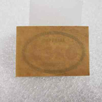 [Transfer] Imperial Esso Products, Set of 15, 40x59mm - Closed: View of transfer through brown cover