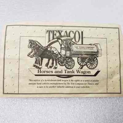 [Flyer] Texaco Advertisement, Texaco Vehicle Models - Front: View of front of flyer