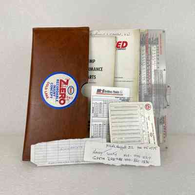 [Conversion Slide Chart] Esso, Zero Recordable Injury Concept, Reed Rock Bits, Pleather, Brown