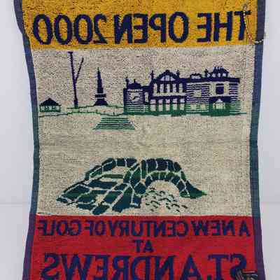 View of Towel, Back
