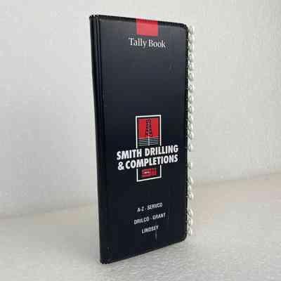 [Tally Book] Smith Drilling & Completions, A-Z Servco, Black Red White