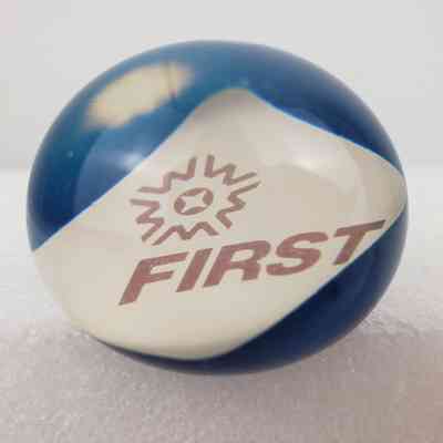 View of Paperweight, Angled