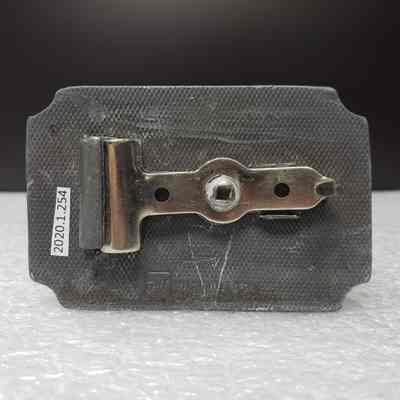 [Belt Buckle] CANFOR, Antique-Silver - Back: View of the back.