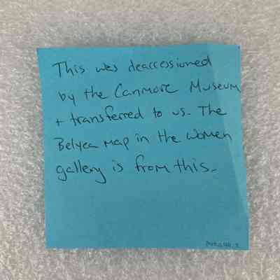 Front View of Sticky Note