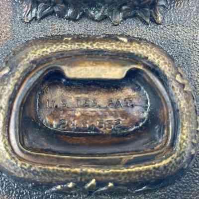 Close-Up of Manufacturer's Mark