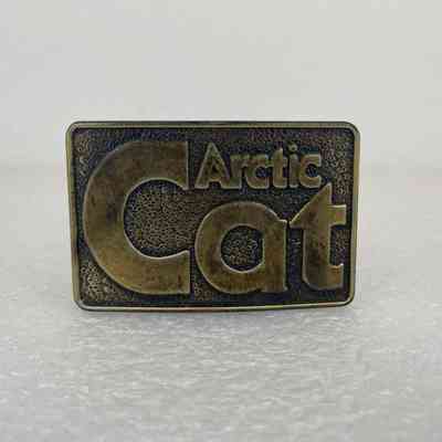 [Belt Buckle] Arctic Cat, Antique-Bronze