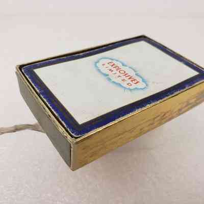Angled View of Playing Card Box, Inner Draw with Cards Inside