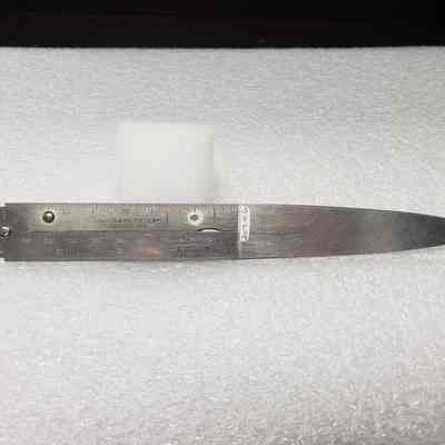 [Letter Opener] Canadian Wire and Cable Co., inc. Ruler - Front Closed: View of front fully closed