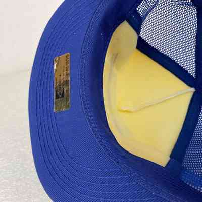 Close-Up of Interior. Sweatband and Foam Padding behind Crown