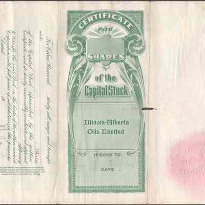 Scan of Share, Back