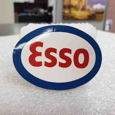 [Sticker] Esso Oil, Set of 3, 45x63mm