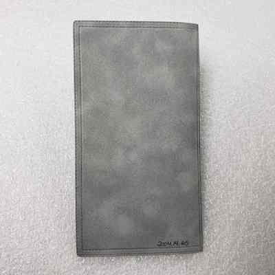 [Pocket Calendar] Texaco, Grey Gold, 1985 - Back: Back cover view