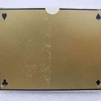 View of Playing Cards Box, Back