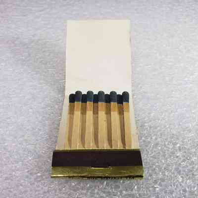 [Matchbook] Lufkin Machine Co. Ltd., 20-strike, Gold Blue - Interior: View of interior