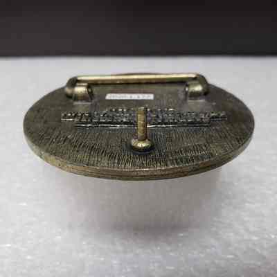 [Belt Buckle] Barton Valve Co. Inc., Antique-Bronze - Hook: Close-up view of the hook.