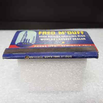[Matchbook] Fred McDuff, 40-strike, Blue Red Yellow - Manumark: View of manumark