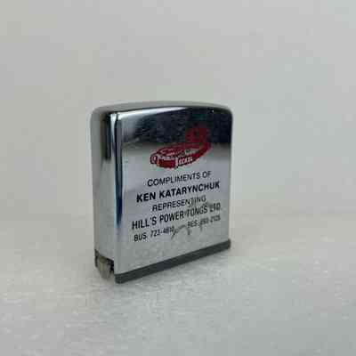 [Tape Measure] Hill's Power Tongs Ltd., Ken Katarynchuck, Metal, Silver