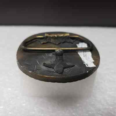 [Belt Buckle] Canadian Superior, Antique-Bronze Blue - Hook: Close-up view of the hook.