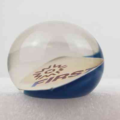 View of Paperweight, Side A