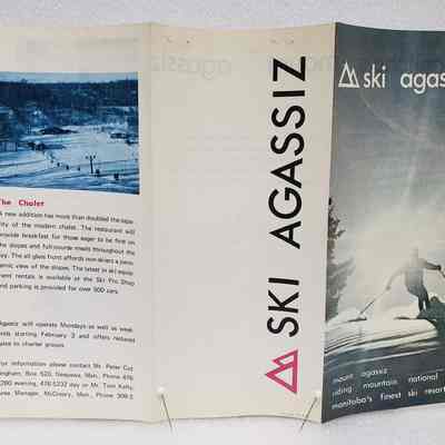 View of Pamphlet, Exterior Panels Unfolded