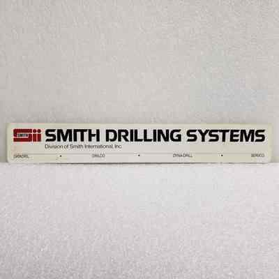 [Sticker] Smith Drilling Systems, Division of Smith International Inc. Rect. White Black Red