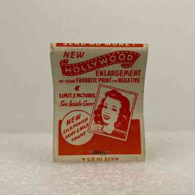 View of Matchbook, Back