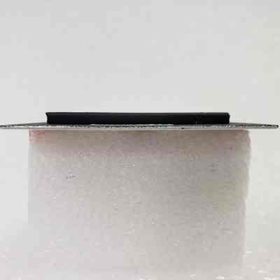 Side view, bottom-edge, straight-on