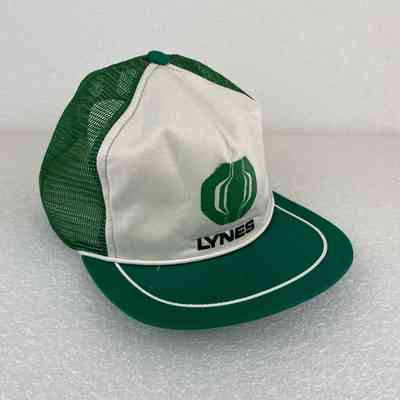 [Cap] Lynes, Padded Crown White, Mesh Body Green [Light Devil's Dust]