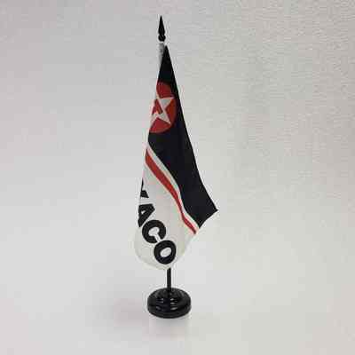 *[Desk Flag] Texaco, Black White Red