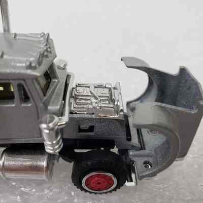 Close-up, truck cab opened, left-side angle