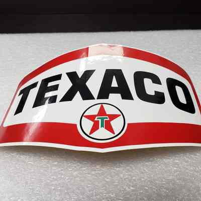 [Sticker] Hexagonal Texaco Logo, 140x203mm