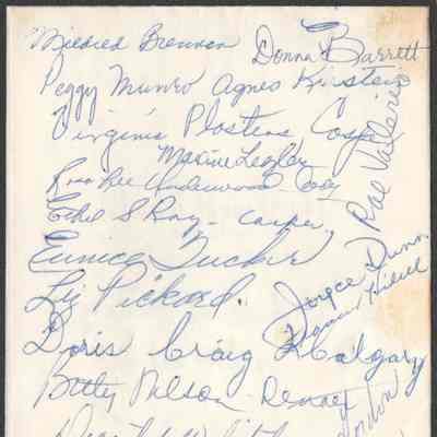 Scan of Back Cover